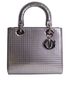Metallic Lady Dior Medium, front view